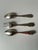 Reed & Barton 1900's Antique Reed & Barton Tiger Lily Pattern Silver Plate Flatware Set- 3 Pieces For Sale - Image 4 of 5