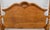 Vintage Solid Oak Queen Bed Poster Headboard Footboard Carved Shell Traditional For Sale - Image 14 of 16