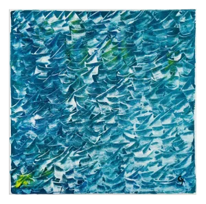 Cyrielle Schoorens, Blue II, 2020, Acrylic on Canvas