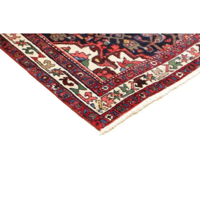 Hamadan Rug with Herati Pattern For Sale - Image 5 of 10