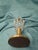 Rare Mid 19th Century Eapg Flute Pattern Camphene Fluid Burner Lamp Weighted Bronze Base For Sale In Boston - Image 6 of 11
