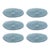 Icy Sapphire Glass Platter Set is perfect for your home or as a gift for a friend or loved one. This stunning one of a...