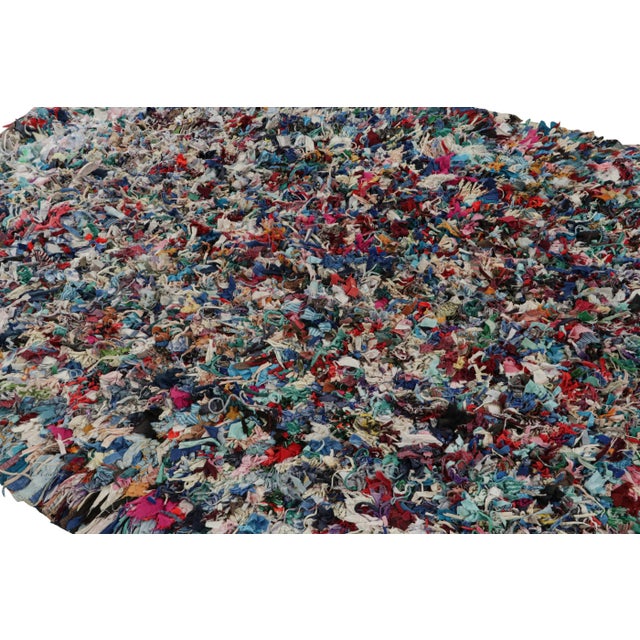 Rug & Kilim 1950s Vintage Azilal Moroccan Rug With High Pile by Rug & Kilim For Sale - Image 4 of 7