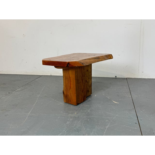Vintage Brutalist Eabi Sabi Side Table, 1960s For Sale - Image 15 of 16