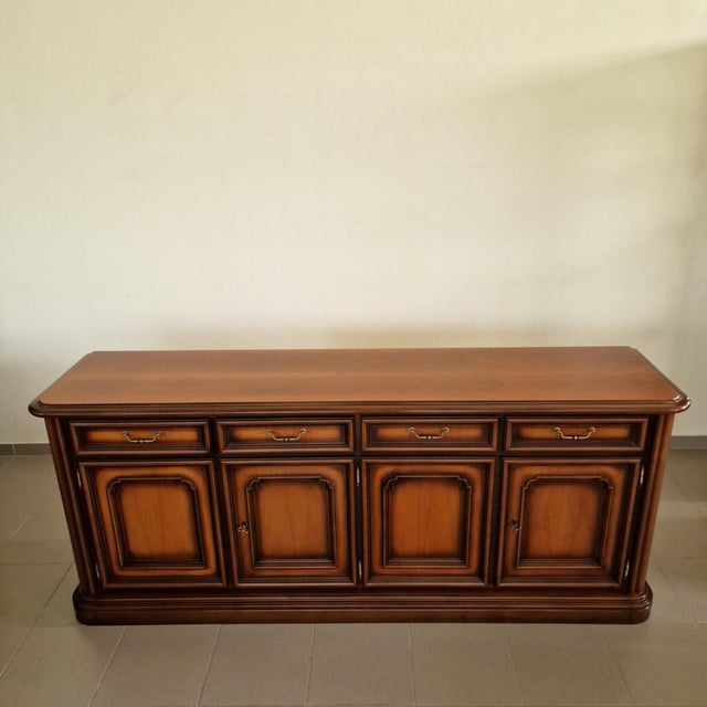 Large French Cabinet with Wall Display Cabinet, 1990s, Set of 2 For Sale - Image 3 of 15