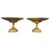 Colored Glass Tazze, 20th Century, Set of 2 For Sale