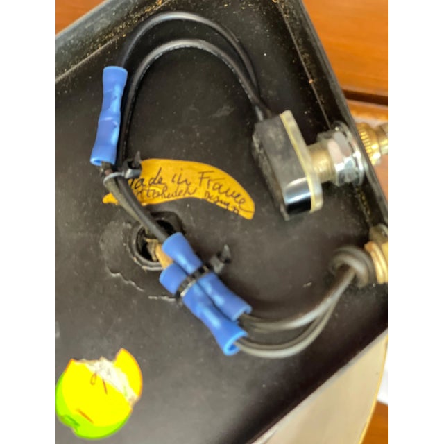 Bouillotte Lamp Tole Made in France For Sale - Image 4 of 5