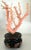 Vintage Natural Coral Branch on Chinosierie Carved Base For Sale - Image 11 of 12