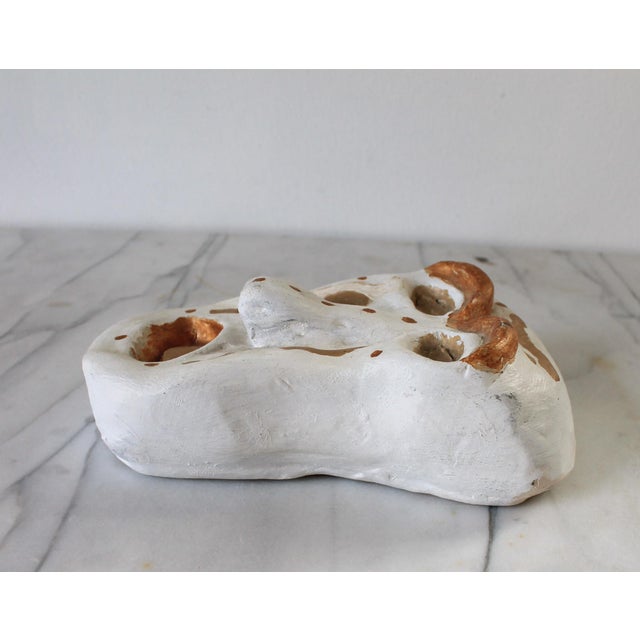 Studio Art Pottery Face Sculpture For Sale In Milwaukee - Image 6 of 9