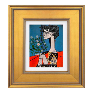 Pablo Picasso Portrait of Jacqueline Limited Edition Framed