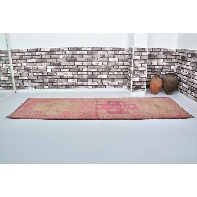 Handmade wool carpet in Turkish Anatolia , Vintage Oushak Rug,Turkish Vintage Anatolian Rug, Handmade wool Rug . One Of...