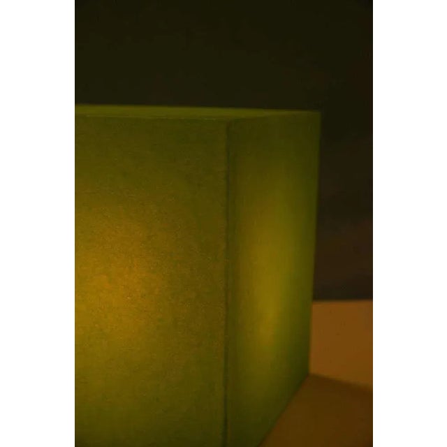 Vintage Cube Lamp from Heico, 1980s For Sale - Image 11 of 13
