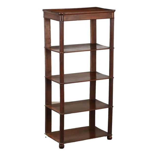 Vintage Etagere in Walnut For Sale - Image 10 of 10