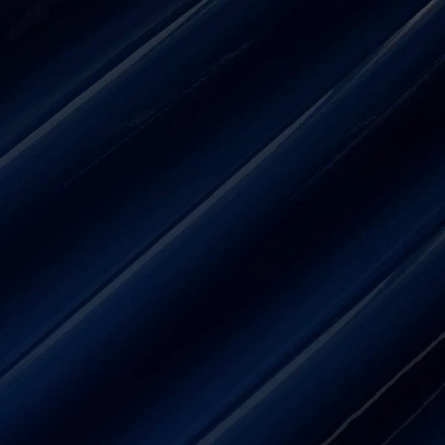 SAMPLE - Schumacher Ace Faux Lacquer Performance Vinyl Wallpaper In Navy For Sale