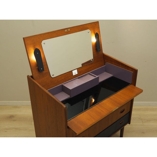 Vintage Danish Teak Dressing Table, 1970s For Sale - Image 10 of 18