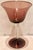 Blenko Rare Vintage Mid-Century Bill Blenko Designed Art Glass Air Twist Amethyst Wine Glasses- Set of 10 For Sale - Image 4 of 12