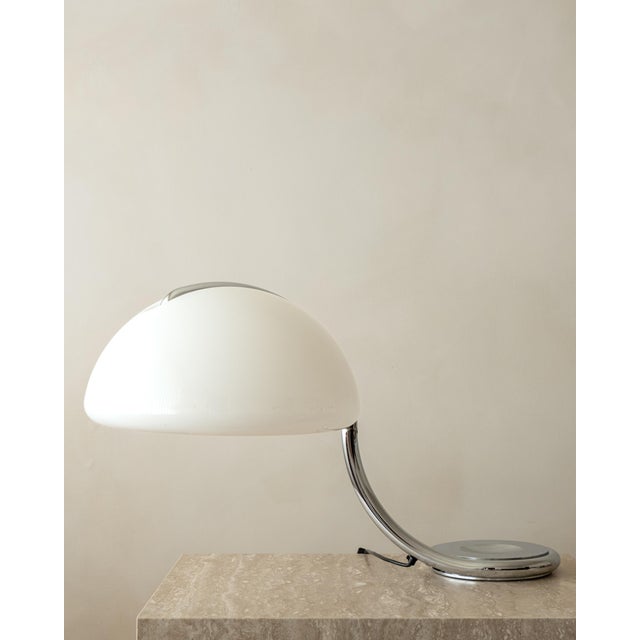 1970s Serpente Model 599 Table Lamp by Elio Martinelli for Martinelli Luce, 1970s For Sale - Image 5 of 18