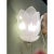 Venetian Sanded Murano Glass Floreal Wall Sconces by Simoeng, Set of 2 For Sale - Image 6 of 9