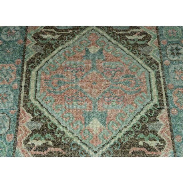 Turkish Oushak Rug 2'1" x 19'11" #20089 Explore a curated collection of hallway runners, wool rugs, and handmade...