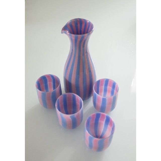 Drinking Set by Maryana Iskra for Ribes Studio, Set of 5 For Sale - Image 7 of 9