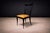 Black Set of 8 Dining Chairs in Hardwood & Leather, Giuseppe Scapinelli, 1950s - Lot 471 For Sale - Image 8 of 11