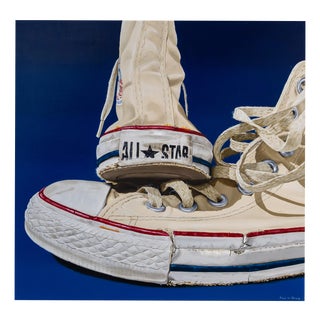 Rob De Vries, Worn Out but Still Wearable, Oil on Canvas For Sale