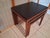 1960s 1960s Set of 3 Nesting Tables - Mid-Century Modern Nesting Tables in a Set of Three. This Set Has Warm-Toned Wood Frames With Black Finished Tops For Sale - Image 5 of 9