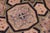 Shabby Chic 1990's Abstract Pak-Persian Black/Multi Wool Rug - 9'1'' X 12'1'' For Sale - Image 3 of 9