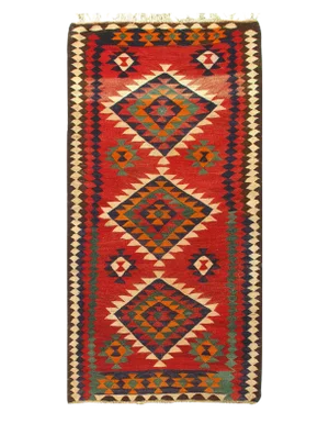 Pasargad Multi Color Persian Kilim - 4′4″ × 8′6″