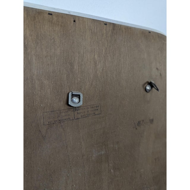 Square Italian Mirror in Resin For Sale - Image 5 of 6