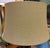 Mid 20th Century Mid Century Walnut Table Lamp With Original Burlap Linen Shade For Sale - Image 5 of 5