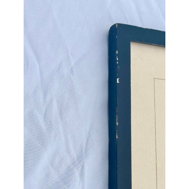 Printmaking Materials Vintage Lithograph Print by Gisele Boland – Framed Parisian Flower Market Scene For Sale - Image 7 of 12