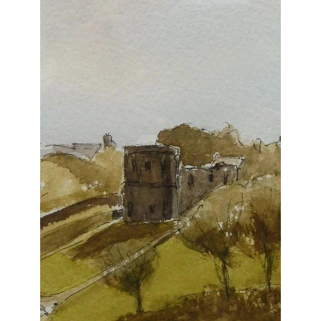 Ronald Birch, St Davids Cathedral, Wales, 1970s, Watercolour and Ink, Framed For Sale - Image 6 of 14