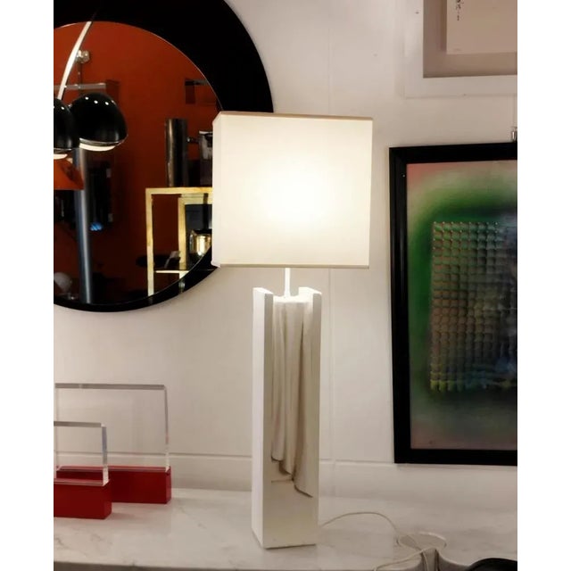 Sculptural Table Lamp by Annibale Oste for Atelier Sedap, Italy, 1980s For Sale - Image 4 of 6