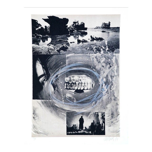 The Mouth of Time - Original Lithograph by Nani Tedeschi - 1971 1971 For Sale