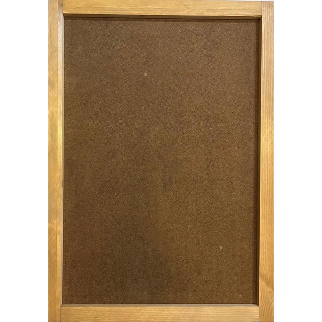 Jean Krille, Landscape 117, Oil on Masonite For Sale - Image 8 of 9