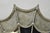 Contemporary Mediterranean Style Silver Gilt Iron Metal Mirror Fireplace Screen For Sale - Image 4 of 13