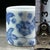 Blue Blue & White Porcelain Thumb Ring With Floral Motif For Sale - Image 8 of 9