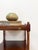 Vintage Mahogany Traditional Side Table Pullout Tray Regency Style Accent For Sale - Image 11 of 17