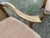 Camel Vintage Mid Century Modern Walnut/Cane High Back Dining Armchairs Set of Two Needs New Upholstery For Sale - Image 8 of 12