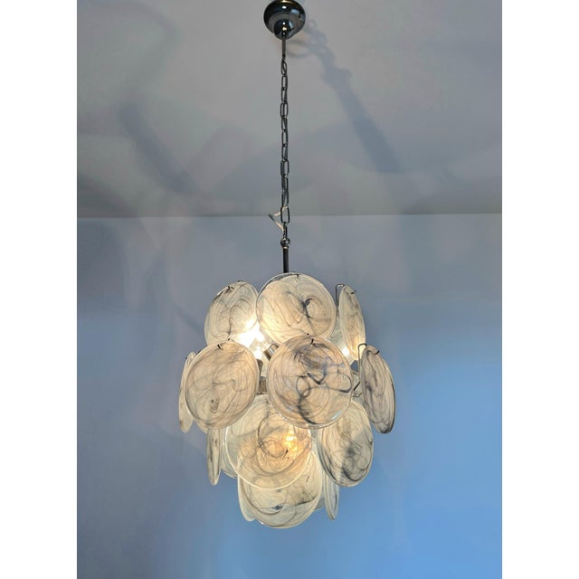Vintage Italian Murano Chandelier, 1990s For Sale - Image 17 of 18