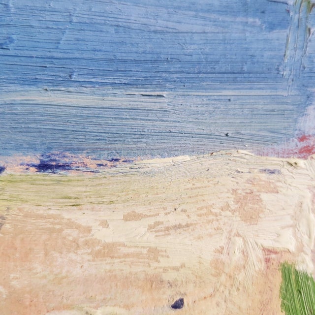 Adriatic Coastal Landscape, 1960s, Oil Painting on Canvas, Framed For Sale - Image 8 of 16
