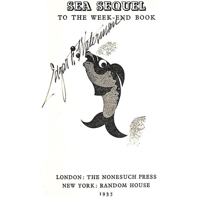 "Sea Sequel: To the Week-End Book" 1935 For Sale - Image 4 of 8
