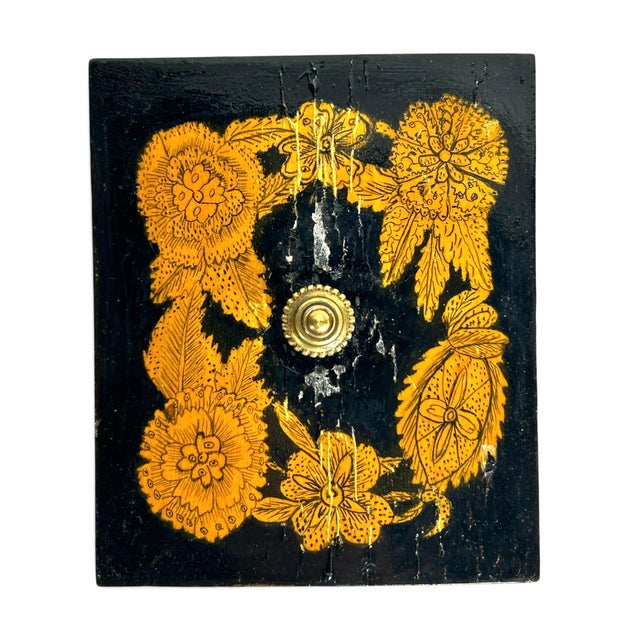 19th Century England Regency Chinoiserie Black Lacquer Tea Caddy For Sale - Image 10 of 12