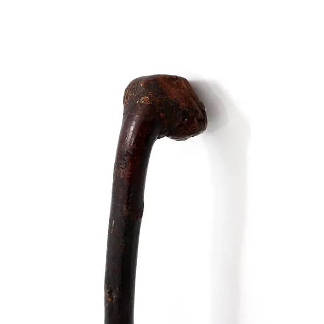 Antique Wood Walking Stick For Sale - Image 6 of 9