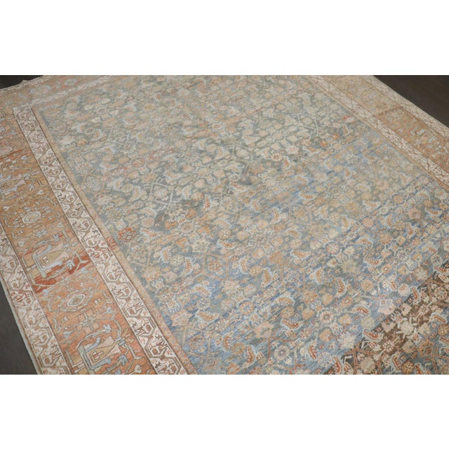 Early 20th Century Persian Antique Kurd Rug - 8'4" x 13'10" For Sale - Image 5 of 11