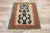 Textile Vintage Persian Shiraz Kilim Rug - 02'00 X 02'10 For Sale - Image 7 of 9