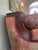 Wood 1940s Hand Carved Mahogany Sofa, Two Matching Chairs Available For Sale - Image 7 of 12
