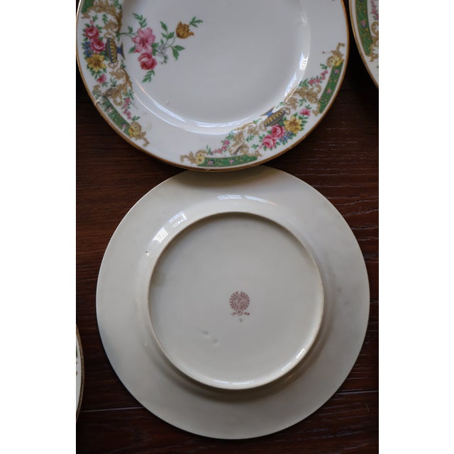 1920s Hass & Czjzek Crown Imperial Czech Porcelain Plates, Set of 11 For Sale - Image 14 of 18