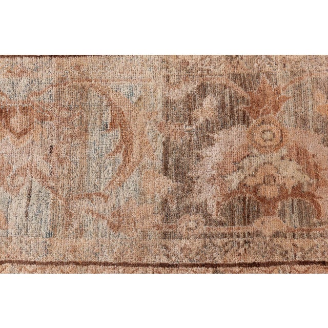 Indian 1920s North Indian Handmade Wool Rug For Sale - Image 3 of 11